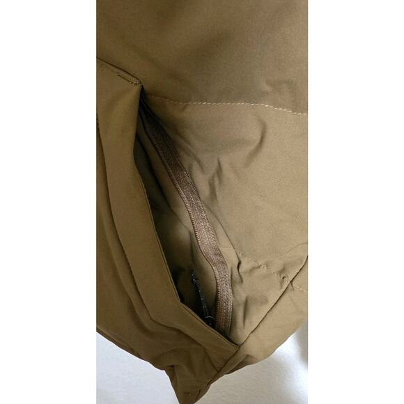 Eddie Bauer Jacket Womens Large Antique Bronze Twisp Down 650 Fill Sherpa Fleece - Picture 9 of 16